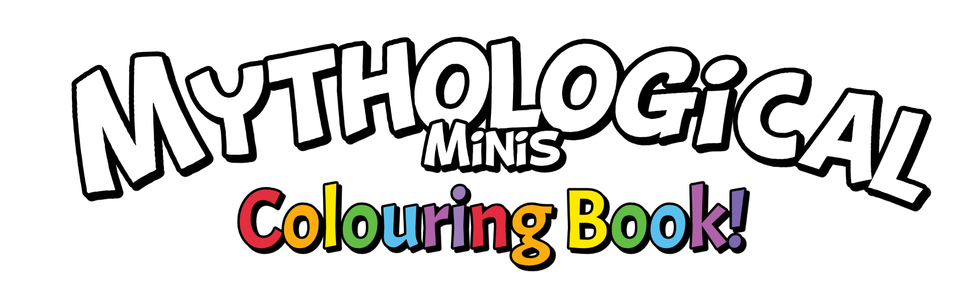 Mythological Minis Colouring Book!